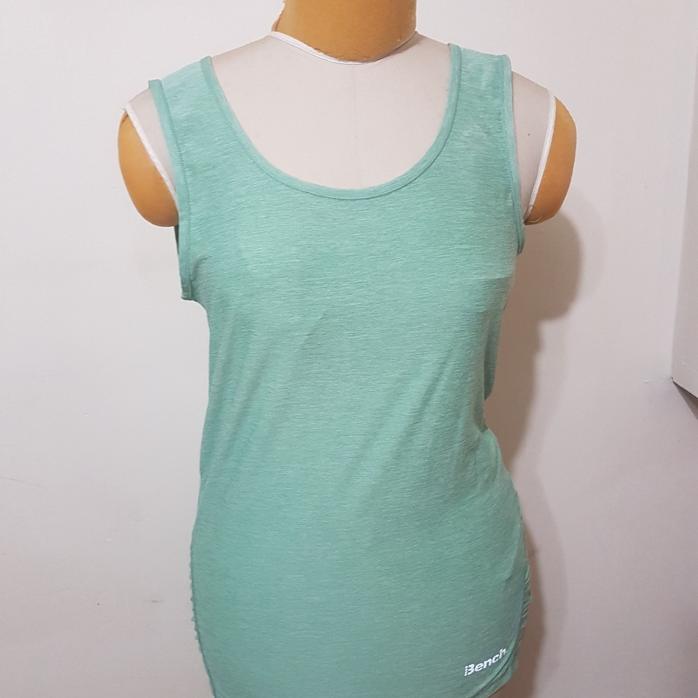 Light Teal athletic tank top